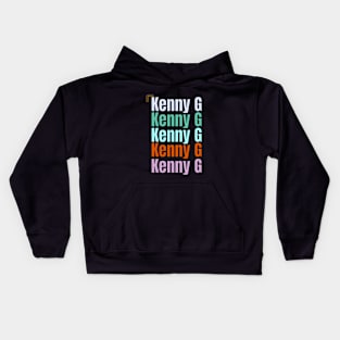 Kenny G  quotes art 90s style retro vintage 70 Kids Hoodie